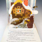 A Raposa, a Lebre e o Galo by Viktor Andriyevich. Pop up page with opening window.