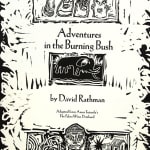 Adverntures in the Burning Bush by David Rathman. Title page.