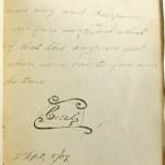 Roycrofters Autograph Book. Hand-written text page