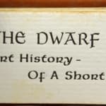 The Dwarf. A Short History of a Short Man by Peter and Donna Thomas. Title page.