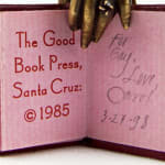 I love you! Colophon