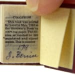 The Shakers. Colophon