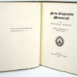 New-Englands Memoriall by Nathaniel Morton. Title page.