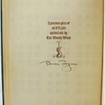 Spinach from Many Gardens. Bruce Rogers signature