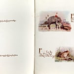 The Burma Alphabet (In English & Burmese) by Charlotte I. Wheeler Cuffe. Interior page E and F.