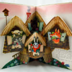 Het Huisje van Hout. Pop-up spread