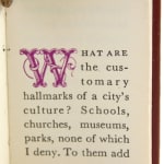L.C.P.'s Book about Book Shops. Text page