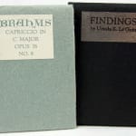 Bill Holm, Brahms Capriccio, and Findings by Ursula K. Le Guin