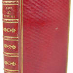 Paul et Virginie by Jacques-Henri Bernardin de Saint-Pierre. Binding