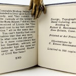 The Saga of Lizzie Dunbar, or, Crime and punishment in the sedate village of Farmington, Connecticut in 1832. Colophon