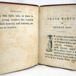 Frank Worthy, or The Orphan and His Benefactor; for Little Boys and Little Girls. Text spread