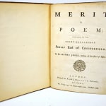 Merit. A Poem by Henry Jones. Title page