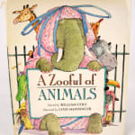 A Zooful of Animals. Dust jacket