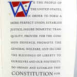 Constitution of the United States. Published for the Bicentennial of its Adoption in 1787. Preamble