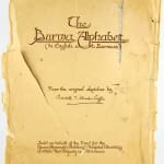 The Burma Alphabet (In English & Burmese) by Charlotte I. Wheeler Cuffe. Dust Jacket.