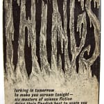 Things. Stories of Terror and Shock. Back cover