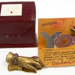 Collection of 17 "love letters" from various calligraphers. Box and pop-up letter