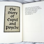 The Story of Cupid and Psyche. Illustrated spread
