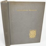 New-Englands Memoriall by Nathaniel Morton. Front cover and spine.