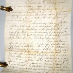 The Stranger in Lowell by John Greenleaf Whittier. Autograph letter