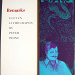 Remarks illustrated by Peter Paone. Title page and lithograph.