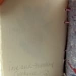 Original miniature calligraphy colophon