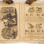 Footsteps on the Road to Learning; or the Alphabet in Rhyme. Interior spread