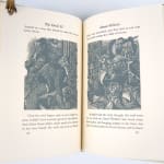 The Devil & Daniel Webster. Illustrated spread