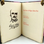 The Face of Edgar Allan Poe. Title-page spread