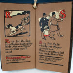 Ye Primer: A Rhyme Book on Ye Letter of Ye Alphabet, Containing Also Certain Short Truths. Interior page, letters R and S.