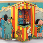 Bunty "Magic-Action" Book. Illustrated spread