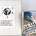 Proof plate from Mother Goose. Together with a copy of the book by Willy Pogany.