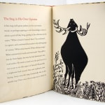 Twelve Fables of Aesop. Illustrated spread