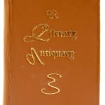 A Literary Antiquary from Bracebridge Hall. Front cover