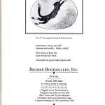 Season's Greetings 1996 Bromer Booksellers. Title page with signature.