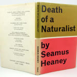 Death of a Naturalist by Seamus Heaney. Covers in dust jacket.