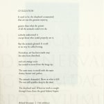 Six Engravings illustrated by Barry Moser, with poem by Richard Grossman. Poem.