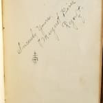 Roycrofters Autograph Book. Hand-written text page