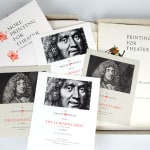 More Printing for Theater. A Portfolio of Ephemera. Ephemera