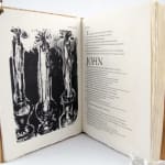 The Apocalypse: The Revelation of Saint John the Divine. The Last Book of the New Testament from the King James Version of the Bible, 1611. Illustrated spread
