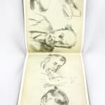 Paul Cezanne Sketchbook, 1875-1885. Illustrated spread