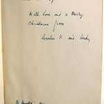 The Points of My Compass by E.B. White. Inscription by the author.