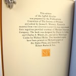 The Suffolk Resolves 1774. Reproduced from the Columns of the Boston Gazette. Colophon.