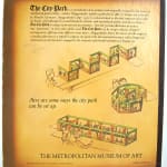 The City Park. A Reproduction of an Antique Stand-up Book. Back cover