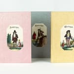 La France en Miniature. Front covers of each volume and box.