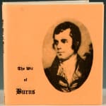 The Wit of Burns by Robert Burns. Dust jacket.