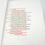Obwohl nichts wagte ist nichts gewonnen [Although nothing ventured nothing is won]. Text page