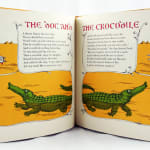 Lions and Lobsters and Foxes and Frogs. Illustrated text page