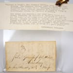 The Stranger in Lowell by John Greenleaf Whittier. Autograph letter