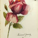 Roycrofters Autograph Book. Illustrated page
